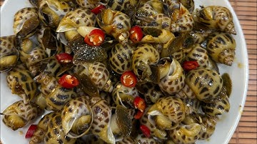 Ốc Hương bơ tỏi ngon tuyệt cú mèo #snail #ochuong #xuhuongyoutube #food #cooking 