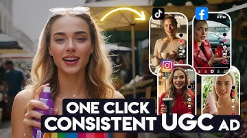 Create Realistic AI Ads With Just One Click | Consistent Character + Products