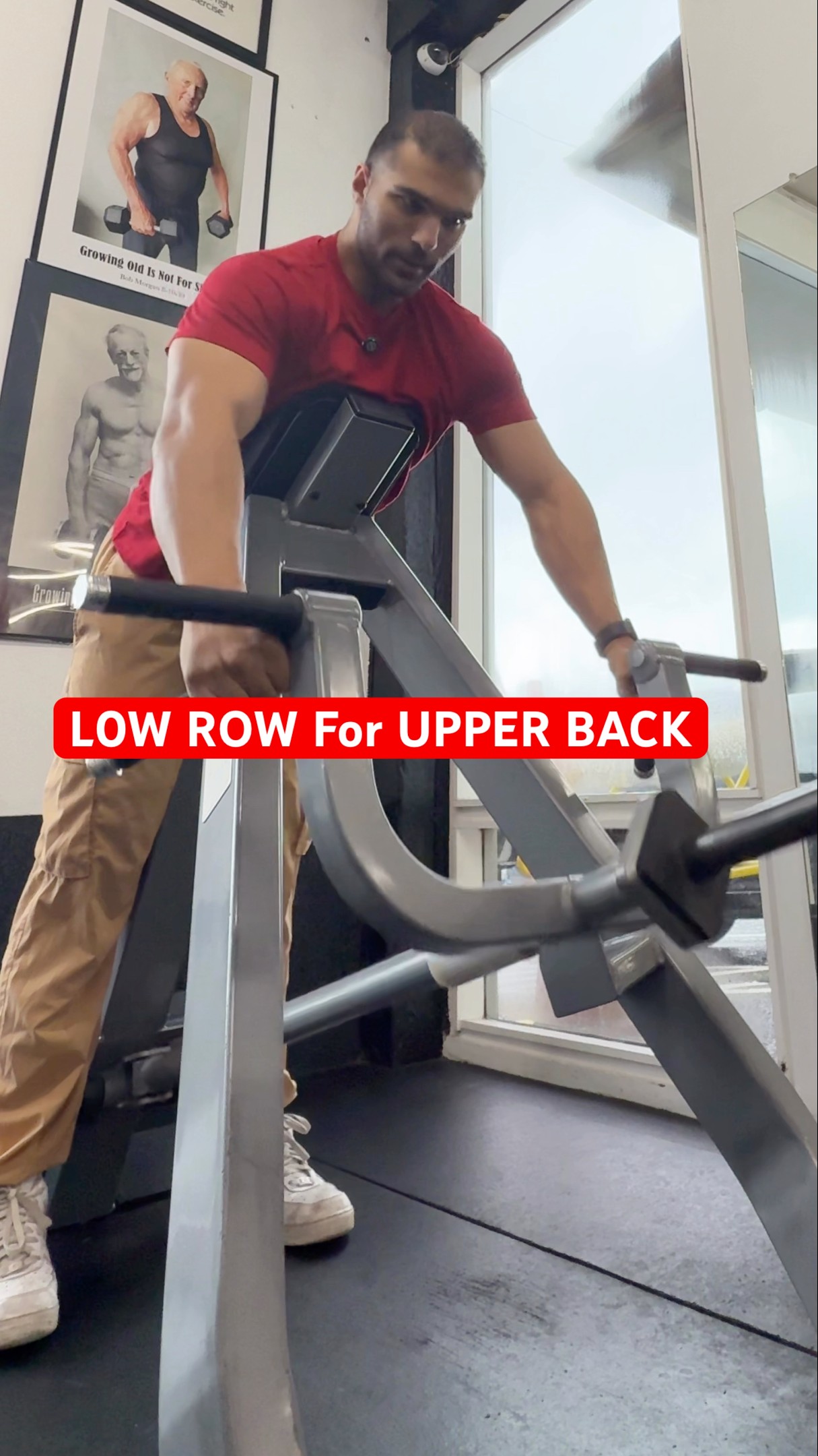 Motorcycle Row for Back Thickness (Upper Back Killer)