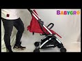 Babygro compact luggage stroller