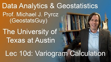 10d Data Analytics: Variogram Calculation