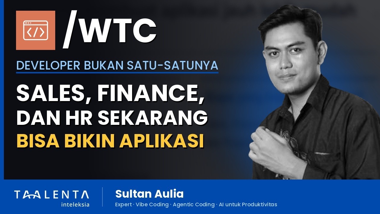 Sales, Finance, dan HR Sekarang Bisa Bikin Aplikasi Sendiri, Bukan Cuma Developer