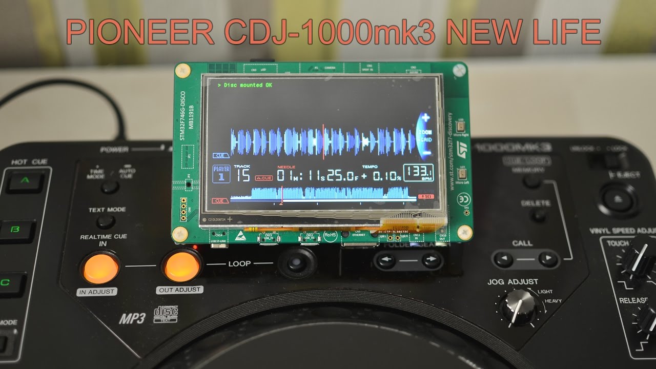 Pioneer CDJ-1000mk3 NEW LIFE