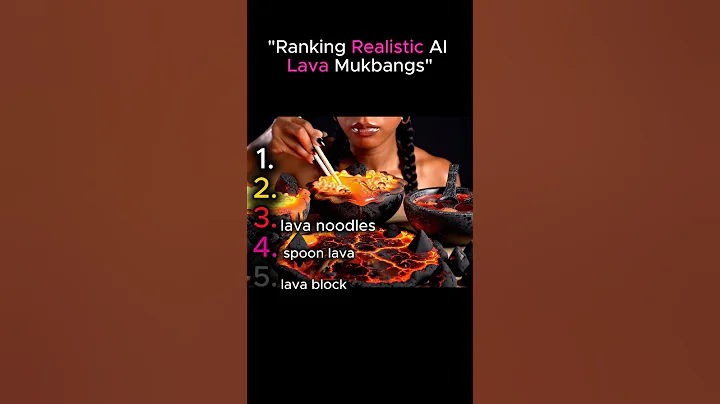 Ranking Realistic AI Lava Mukbangs