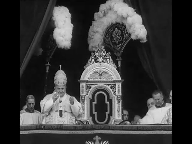The Pontificate of Pope John XXIII through the eyes of cameras