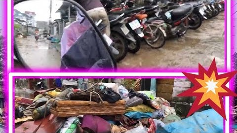 THIỆT HẠI SAU KHI LŨ RÚT