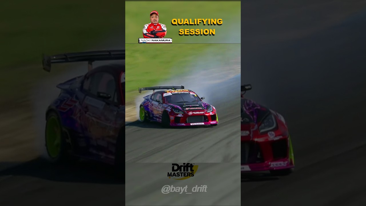 Naoki Nakamura BEST Qualifying run in Spain👏Drift Masters 2025 Jarama 