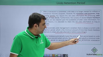 Oracle DB - Undo Data