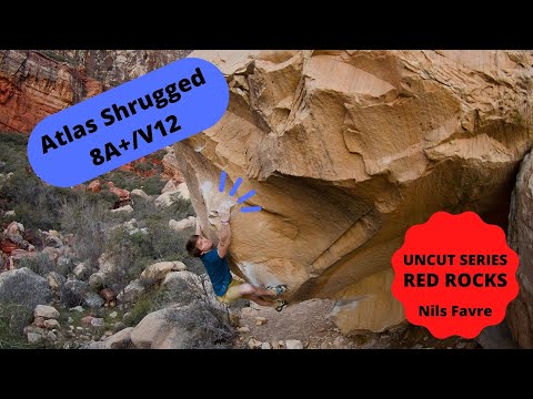 Beta Video for climb Atlas Shrugged v12, Red Rock