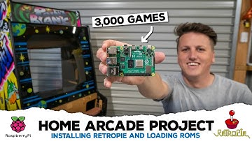 How To Install RetroPie On Raspberry Pi for the ULTIMATE Arcade Machine!