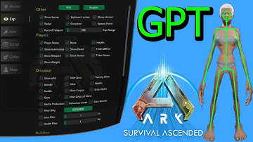 GPT | ARK ASCENDED HACK/CHEAT | AIMBOT | ESP | MISC