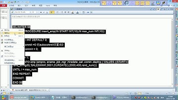 50 尚硅谷 MySQL高级 批量插入数据脚本