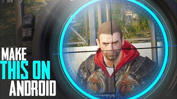 Make this advance Scope Pubg inspired thumbnail on Android Android thumbnail tutorial PUBG MOBILE #1