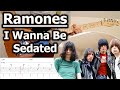 Ramones - I Wanna Be Sedated | Guitar Tabs Tutorial