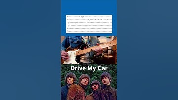 Thumbnail of 【TAB】Drive My Car / The Beatles（Guitar Solo）#60s#fender#shorts#johnlennon#ギター#ビートルズ