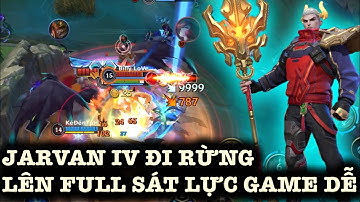 [LMHT:Tốc Chiến] JARVAN IV Đi rừng lên Full sát lực cũng khá là mạnh mà ít người chơi
