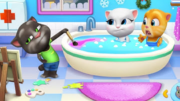 My Talking Tom Friends (iOS, Android) Gameplay Walkthrough (Outfit7) - HD