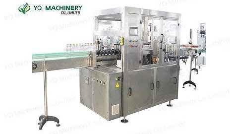 Factory video clip Hot melt bopp glue labeling machine