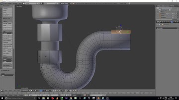 blender 3D modeling tutorial: sink