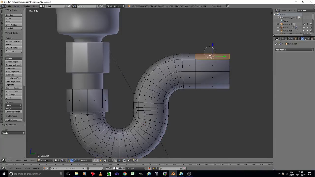 Blender 3d model tutorial - finallikos