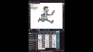 Toonsquid Rigging-Run Cycle #toonsquid #flipaclip #animationtips  #procreatedreams #adobeanimate