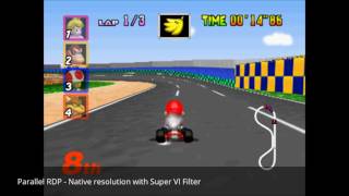 Parallel RDP - N64 - VI Filter vs. Super VI Filter Comparison
