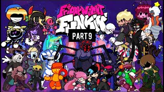 FNF All Characters Mod PART 9 | FNF All Characters Name | FNF Comparison