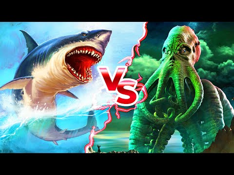 Megalodon VS Kraken: Siapa yang Menang?