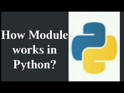 how module works in python - YouTube