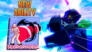NEW SCOPOPHOBIA ABILITY IS FUN In Roblox Blade Ball screenshot 4