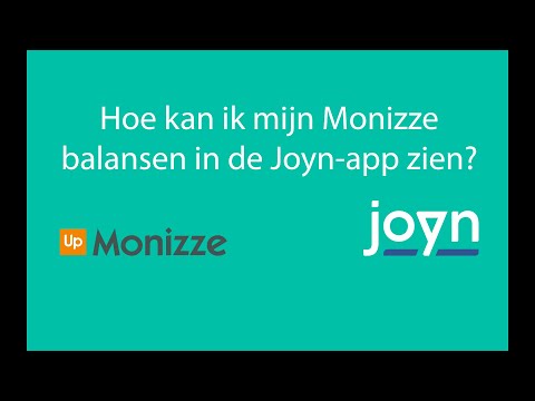 Hoe kan ik mijn Monizze balansen zien in de Joyn-app?