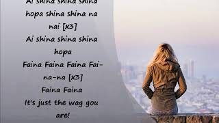 Faina Faina full lyrics song Resimi