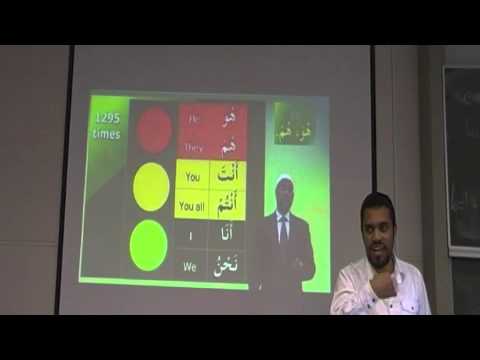 Arabic Intensive (Basic/Intermediate) - Lecture 2 - Part 7 - Pronouns ...