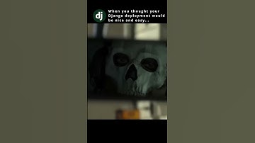 When your Django Deploy does not go to plan... #programming #django #django