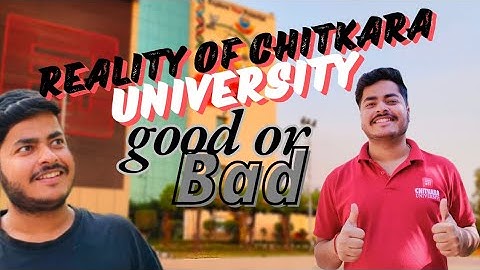 A best university in north India || chitkara University Good or bad 🤔 || punjab or himachal campus ❓