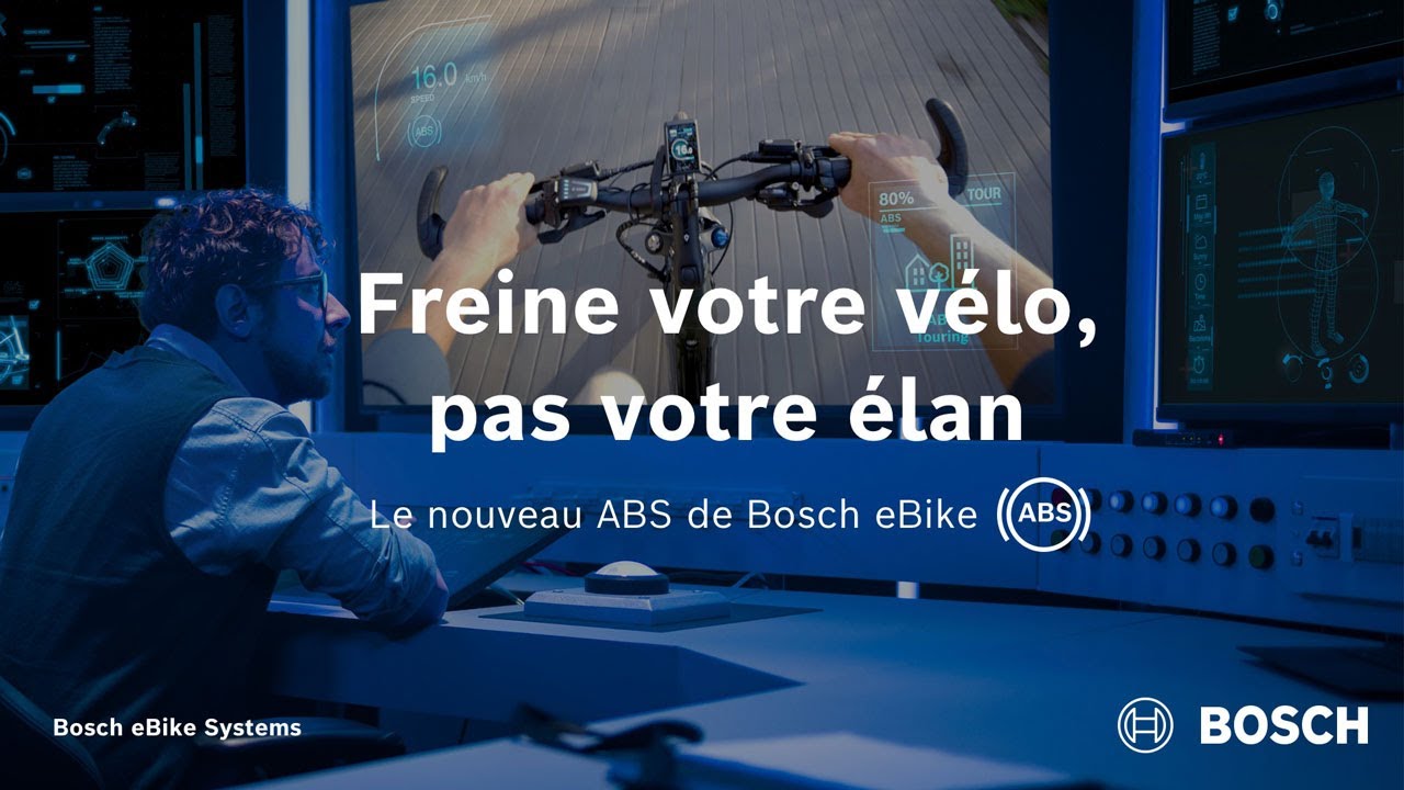 Le nouveau ABS de Bosch eBike. Freine votre vélo, pas votre élan. YouTube