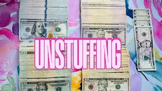 UNSTUFFING - 100 Envelope Challenge $10k 12-21-23