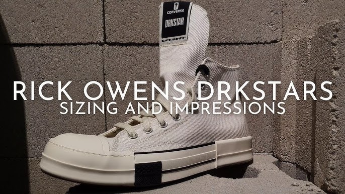 rick owens reshapes the converse chuck 70 with a square-toe execution