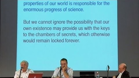 Andrei Linde e Antonio Masiero | La materializzazione dell