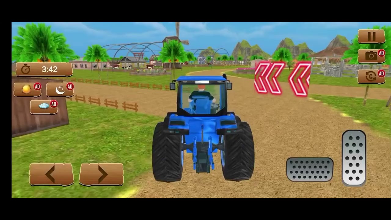 game tractor simulator - YouTube