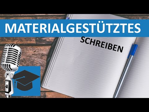 Video: Wie Schreibe Ich Materialien Ab?