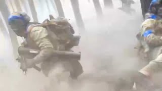 Эпизод боя спецназа Kraken Украины в Харьковской области