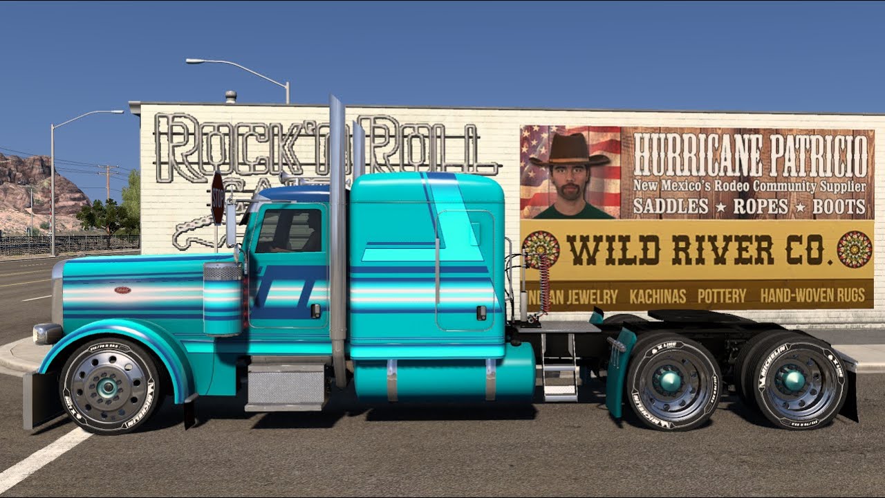 American Truck Simulator / Owner Operator Peterbilt Custom Part 89 / Let's Play