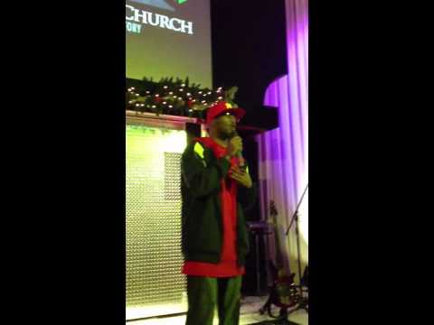 Billy Gaines Rapping At VYC!