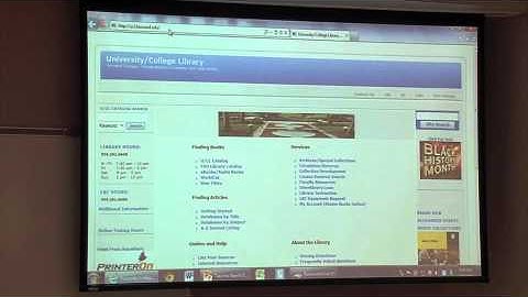 Teaching With Technology Showcase: Take the Search Out of Research.mov