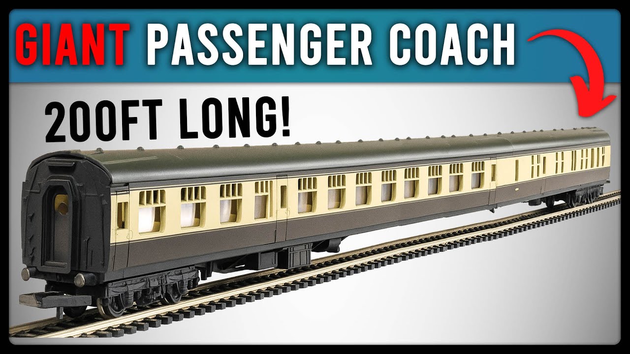 Я построил самую длинную в мире модель железнодорожного вагона | Как она работает?