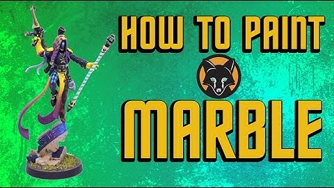 Hoe marmer te schilderen - Eldar SHADOWSEER (Deel III)