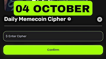Memes Lab Bot Daily Cipher Today 4 October | Memes Lab Cipher Code Today | Daily Memecoin Cipher