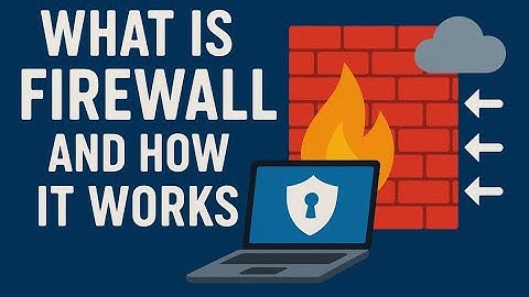 🔥 What is a Firewall? | Explained in Simple Terms for Beginners (2025)