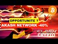 Flash cryptoakash network akt 40 en quelques semaines  opportunite ou danger 